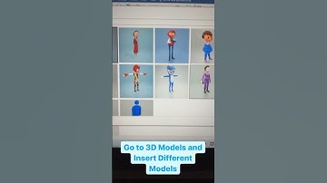 How to Add 3D Models in Word Document...??  #microsoftword #3danimation #wordtutorial