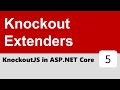 KnockoutJS in ASP.NET Core #5 - Form Validation using Knockout Extenders
