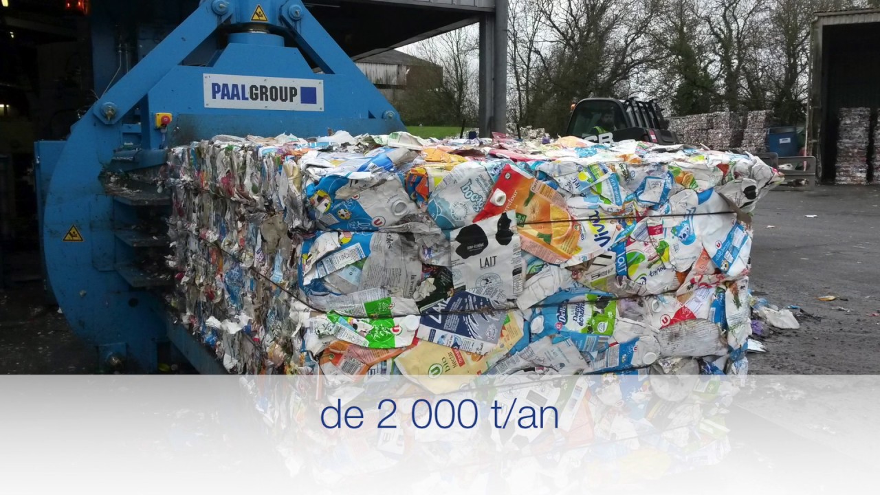 Presses à balles pour collecte sélective