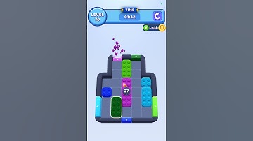 Colour Block Jam 🎨 Level 70 Challenge #shorts #brainrushgaming