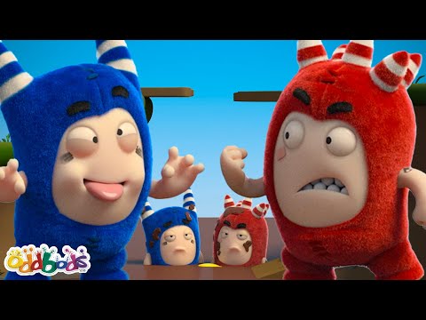 ODDBODS | ?Pogo VS Fuse ? | NEW! | Crossing | NEW Oddbods Full Episode | Funny Cartoons For Kids