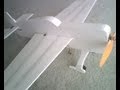 Making a 3D Foamy RC Airplane for Cheap! Plans to Maiden Flight.