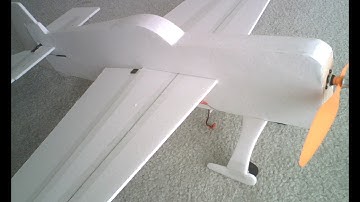 Making a 3D Foamy RC Airplane for Cheap! Plans to Maiden Flight.