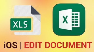 How to Edit an Existing Document in Excel for iPad