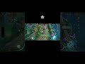 Not always carry….. Sometimes just support &amp; push🔥 #MLBB #teamwork #ranked #mlbbclips
