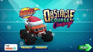 Blaze: Obstacle Course Challenge 🔥 Play as BLAZE & FRIENDS - Christmas Holidays Missions!