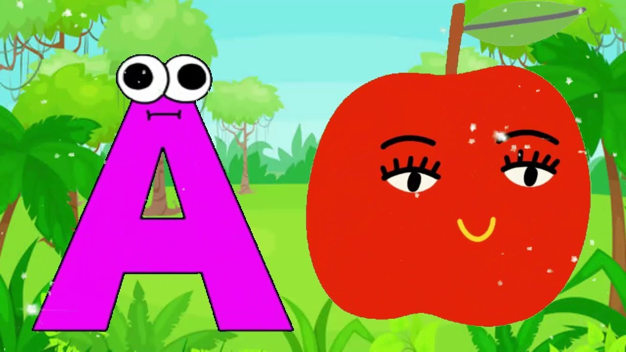 ABC Kids Phonics Song | A for Apple | ABCD Alphabet | Nursery Rhymes, # ...