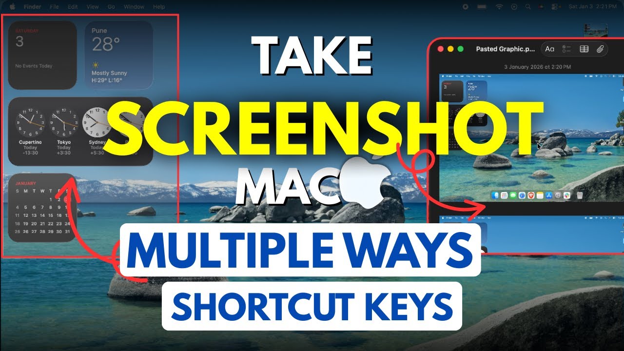 Как сделать скриншот на MacBook? Скриншот на MacBook Air / Mac Mini / MacBook Pro