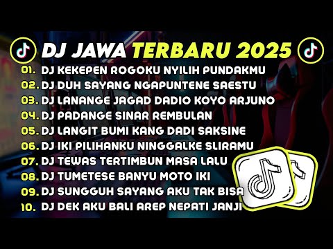 DJ JAWA TERBARU 2025 FULL BASS🎧DJ DEK TRESNOKU MUNG SIJI KOWE🎶FULL ALBUM VIRAL TIKTOK TERBARU 2025