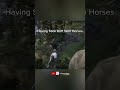 Help why John Scrwaming like that 😭 #rdr2 #funny
