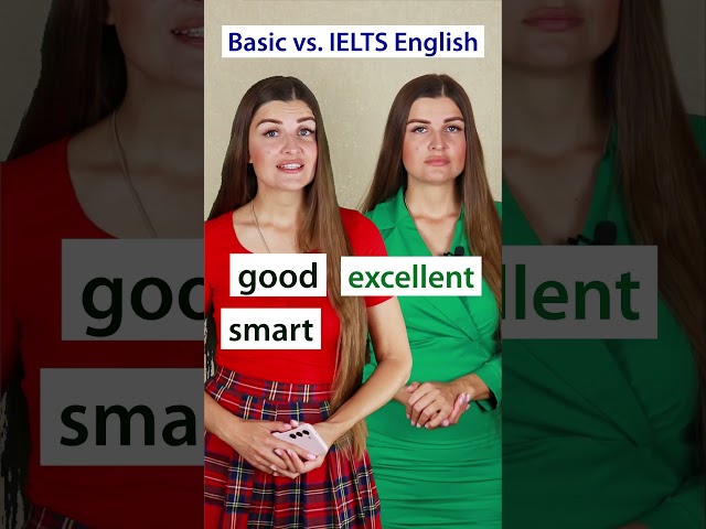Basic vs IELTS Vocabulary #shorts class=