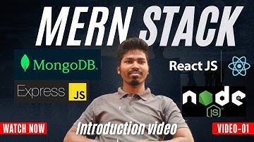 MERN STACK Introduction for beginners | Video 1 #mernstack #mernstackdeveloper 