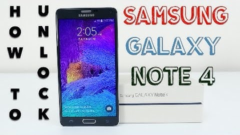 How to Unlock Samsung Galaxy Note 4 ALL CARRIERS (T-Mobile, AT&T, Bell, O2, etc)