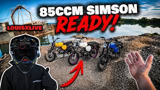 SO brutal geht die 85ccm SIMSON von Leonie! mit @louisxlive | Simsonnito