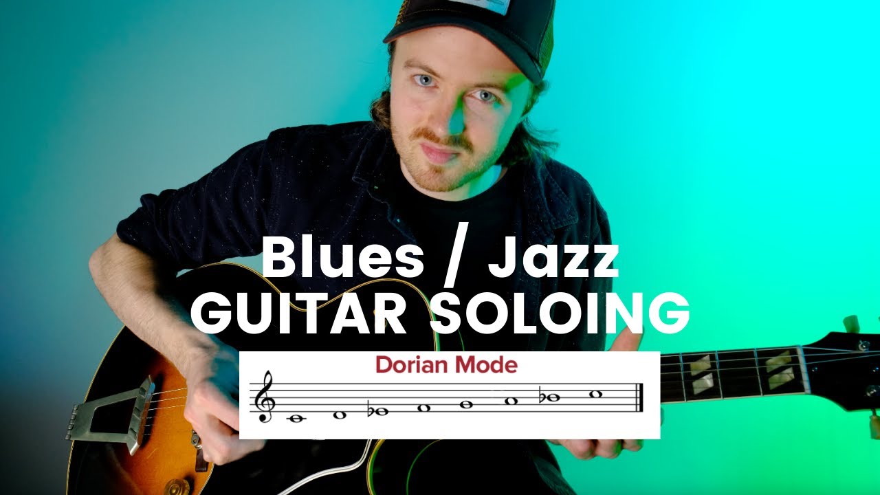 Guitar Lesson - How To Use The Dorian Mode To Play Lead Guitar!  Joe Robinson