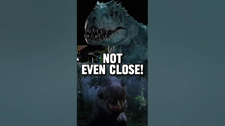 Why Spinosaurus VS Indominus Rex ISN’T EVEN CLOSE! #jurassicworld #dinosaur #dinosaurs #trex #vs #dc