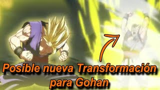 Gohan conseguirá una nueva transformación en la próxima película de Dragon Ball Super.