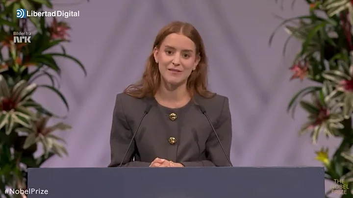 PREMIO NOBEL | Emotivo discurso completo de la hija de Corina Machado