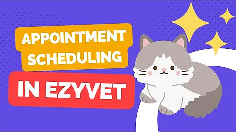 Step by step guide to effortless appointment scheduling in EzyVet! 📝🕒