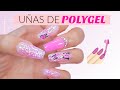 Uñas HERMOSAS con POLYGEL y MARIPOSAS + Reseña de Polygel Vrenmol