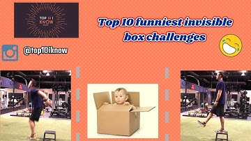 Try not to laugh Invisible box Challenge