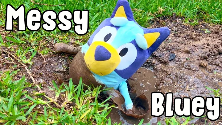 Baby Bluey | 30 Mins of Messy Bluey! Baby Bluey Pretend Play