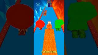 FIRE or ICE？! Rumi’s EPIC Choice with Aphmau &amp; Noob Girl!  #funnyshorts
