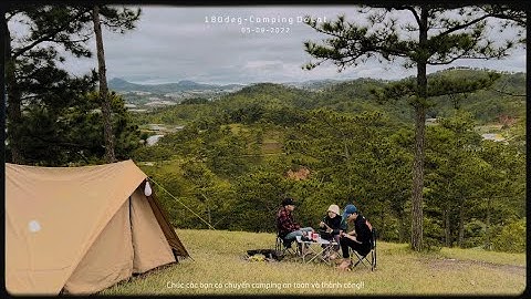[180deg] Rose in the garden - Cắm trại Đồi cỏ hồng Đà Lạt - Nhạc làm vlog