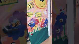 Spring Door! #Prek #ClassroomDecor #Teacher #Spring