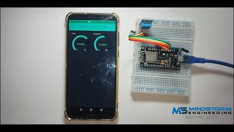 Lab # 9 - IoT With Nodemcu ESP8266 | Weather Monitoring System on Blynk App using DHT11 (Urdu/Hindi)