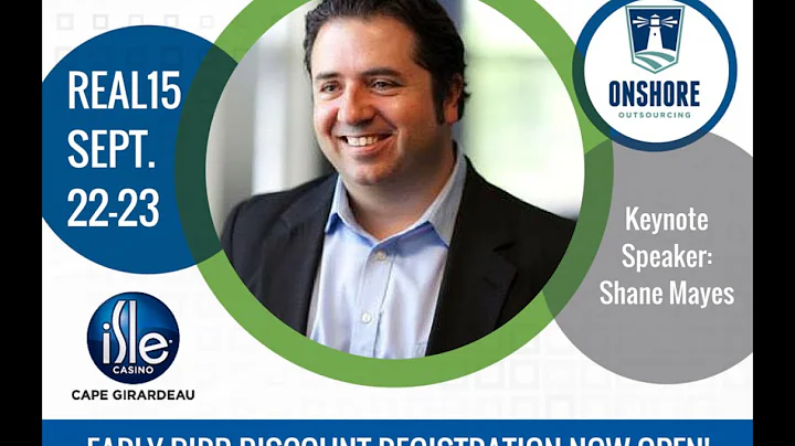 REAL15 Keynote Speaker: Shane Mayes