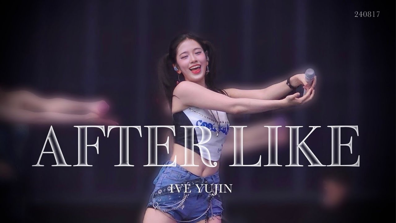 240817 IVE - After LIKE An Yujin Focus  @SUMMERSONIC 2024 Day1 아이브 안유진 직캠 썸머소닉 サマソニ 大阪 Osaka [4K]