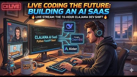 Live Coding the Future: Building an AI SaaS using Deepseek, Google Gemini & Aider