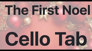 Learn The First Noel on Cello - How to Play Tutorial