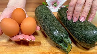 The best zucchini recipe! Just add eggs to your zucchini! Simple and delicious!