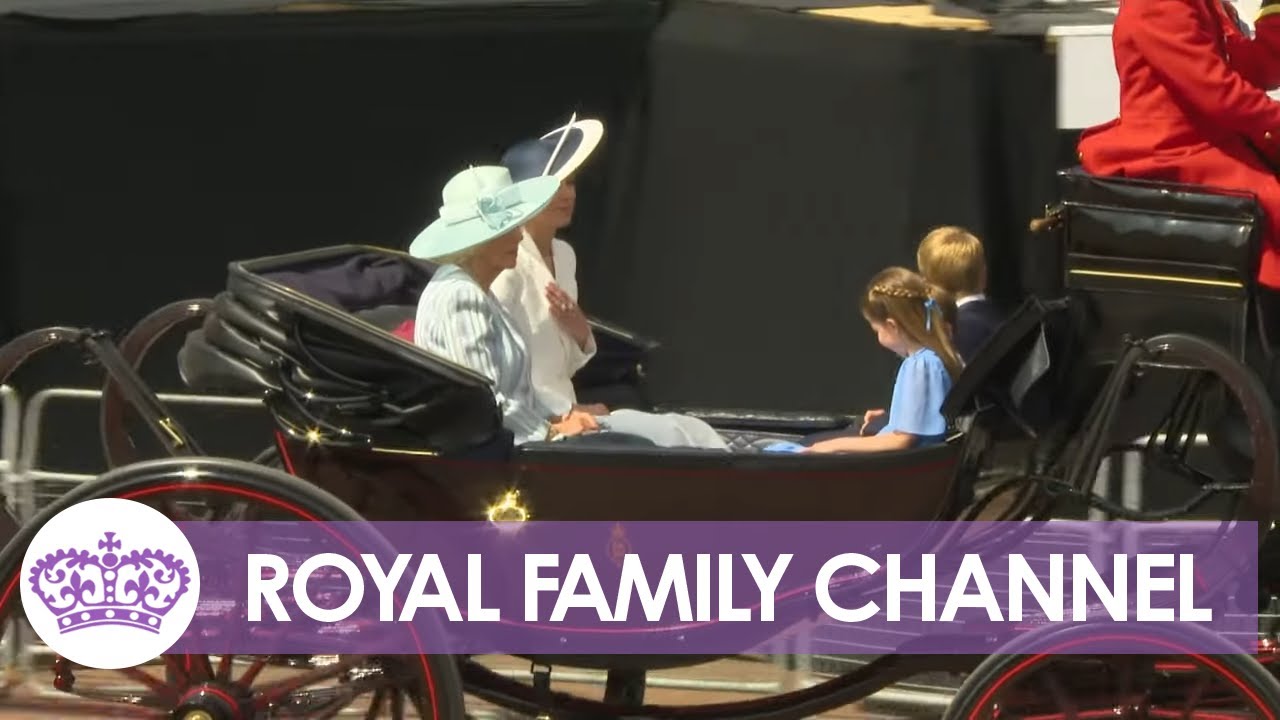 Royals Make Grand Entrance at Trooping the Colour