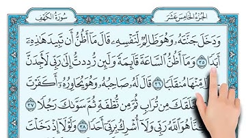 كيف تحفظ القرآن  الكريم سورة الكهف كاملة بصوت الشيخ عبد المنعم عبد المبدئ The Noble Quran