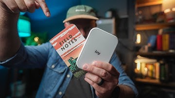 I Tried The Coolest Pocket Printer Ever!  //  Fieldnotes Memory Keeper!