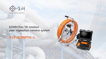 How to install Vicam V13-3250PTF Pan Tilt Sewer Inspection Camera