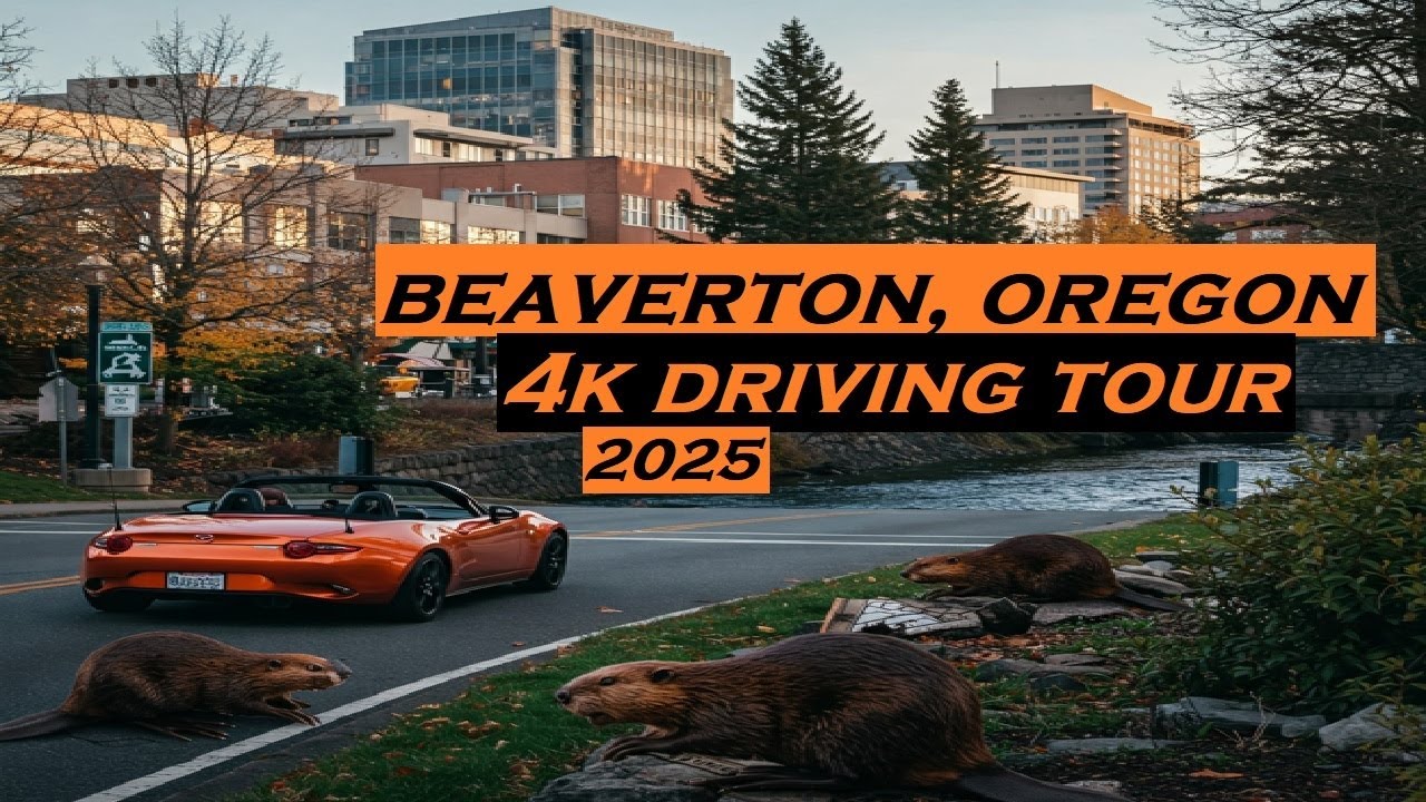 Beaverton, Oregon | 4k Driving Tour 2025