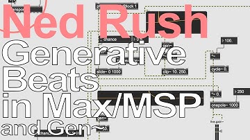 Max 8 Tutorial - Generative Beats = Ned Rush