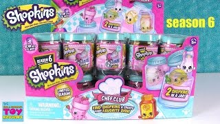 Shopkins Chef Club Season 6 2 Pack Jar Unboxing Toy Review Round 1 | PSToyReviews