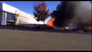 Paul walker crash caught on camera phone