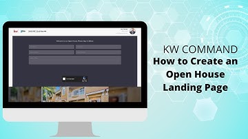 KW Command: Create Open House Landing Page