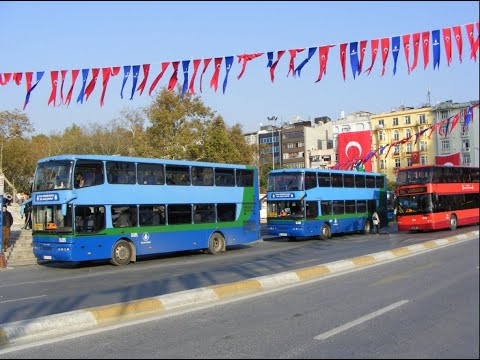 ISTANBUL BUS ROUTE 76D  FROM TAKSIM TO ESENYURT