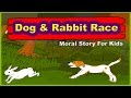 Dog And Rabbit Race - Story in English I English Stories For Kids | Moral Bedtime Stories For Kids