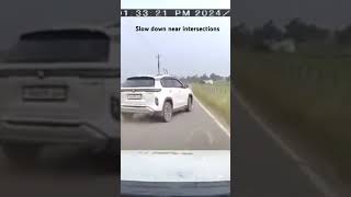 Famous Slow down near intersections #automobile #driveforabetterlife #dashcamjunction #news #carsafety Profile