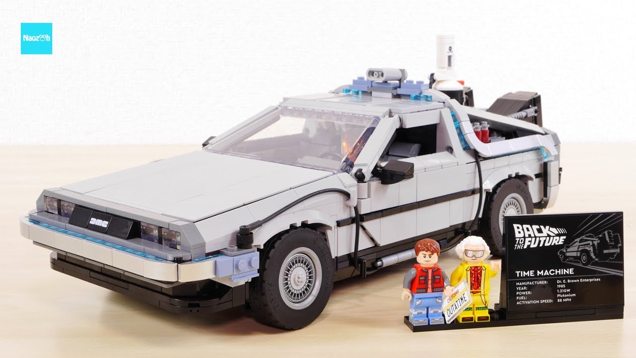 LEGO Creator Expert Back to the Future Time Machine 10300 Speed Build &  Review