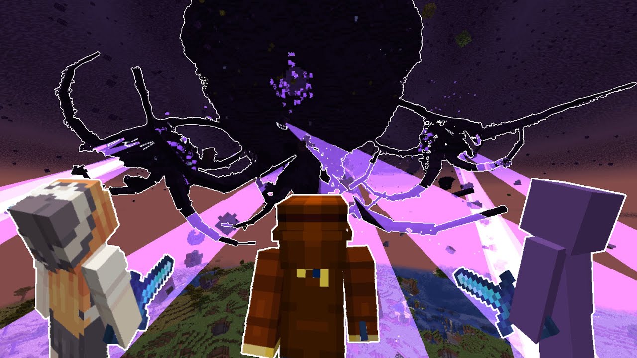 Minecraft: 5 Idiots vs 1 Witherstorm (REMATCH)