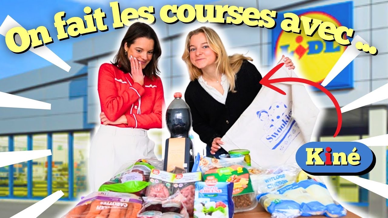 Retour de courses, le budget et astuces d'une Kinésithérapeute | Haul Lidl